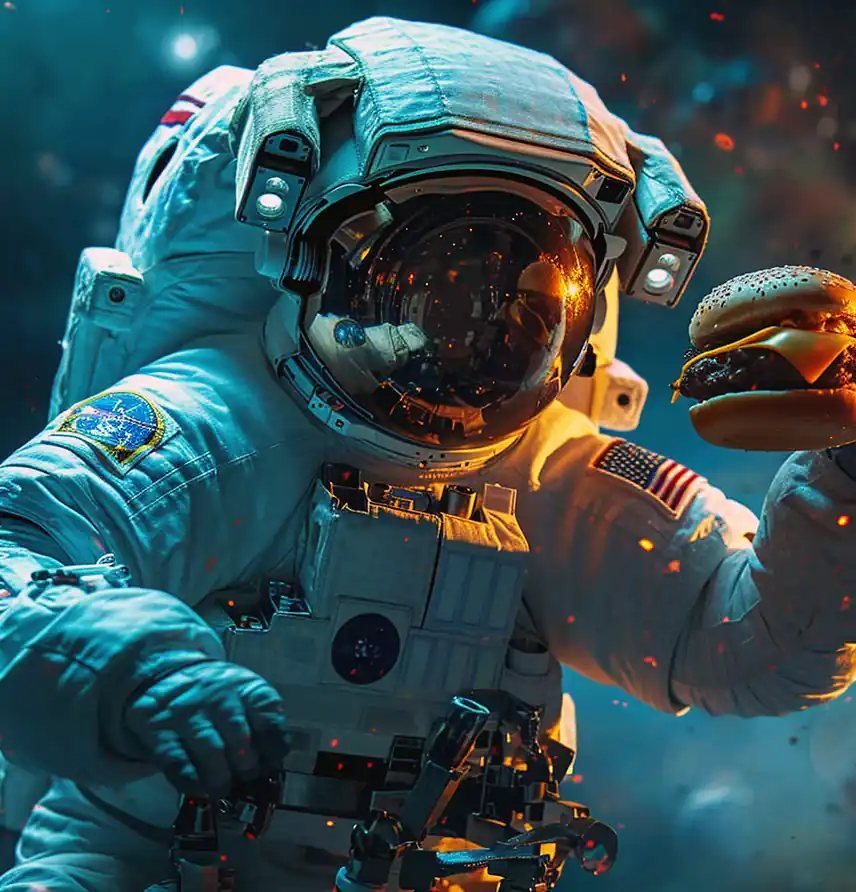 Space science imagery for Cosmic Experience Centre